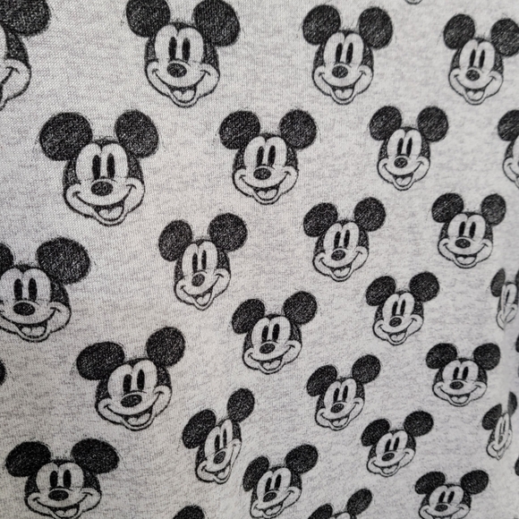 Disney 100 Size M(8-10) Mickey Mouse All Over Print Soft Pajama Top - Picture 3 of 9